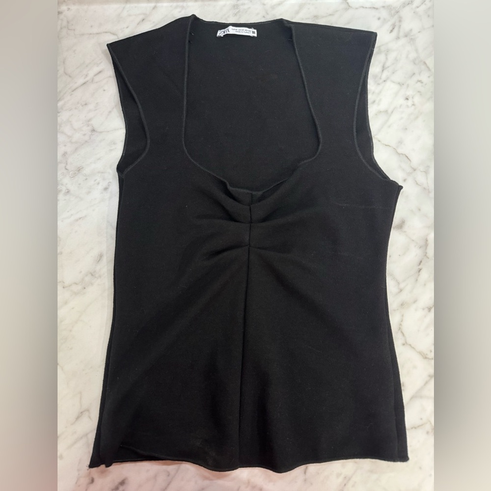 Zara Black Top